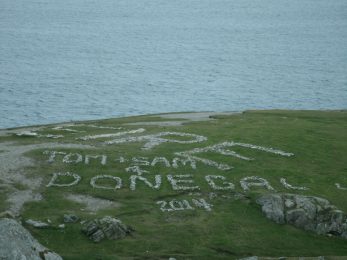 Eire on the headland,